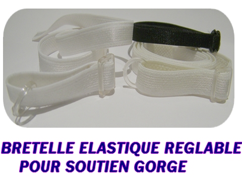 elastique pour bretelles de soutien gorge