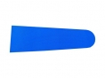 Molleton silicone bleue